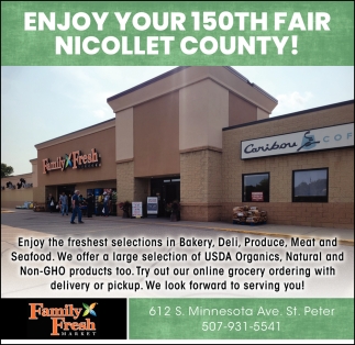 Enjoy Your 150th Fair Nicollet County!