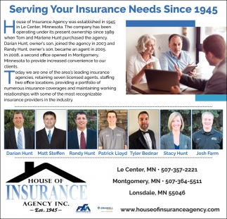 Serving Your Insurance Needs Since 1945