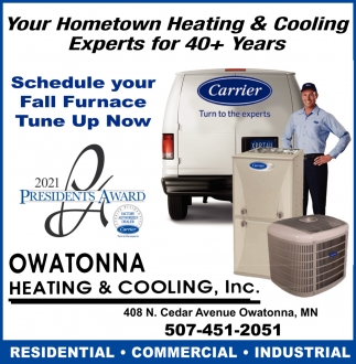 Your Hometown Heating & Cooling Experts For Over 40 Years