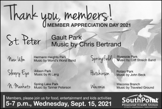 Member Appreciation Day 2021