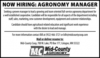 Agronomy Manager