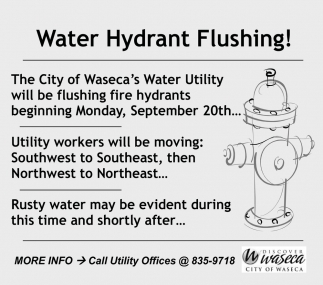 Water Hydrant Flushing
