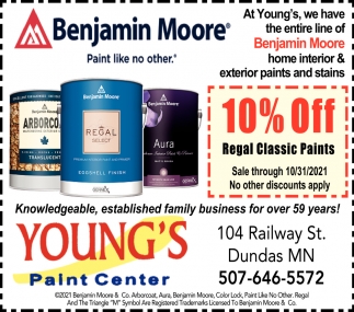 10% Off Regal Classic Paints