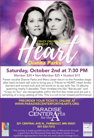 Tribute to HEART with Dianna Parks