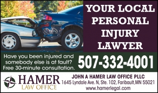 Your Local Personal Injury Lawyer