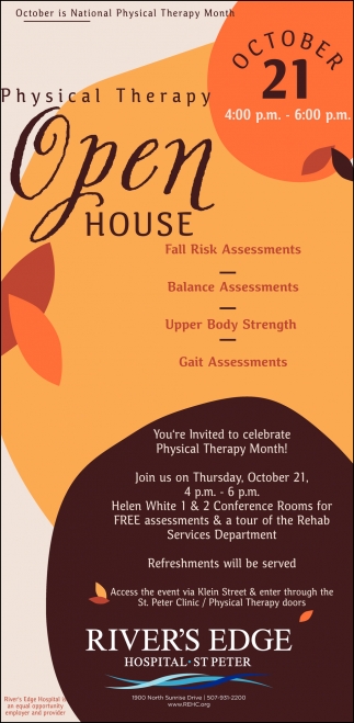 Physical Therapy Open House