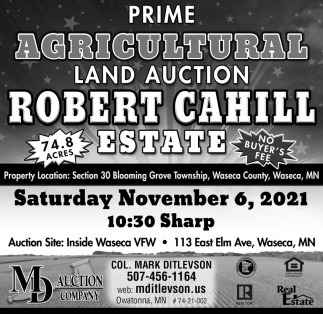 Prime Agricultural Land Auction