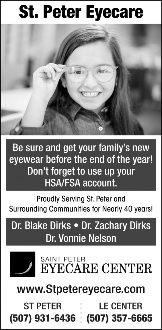 Be Sure And Get Your Family's New Eyewear