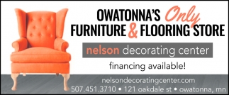 Owatonna's Only Furniture & Flooring Store
