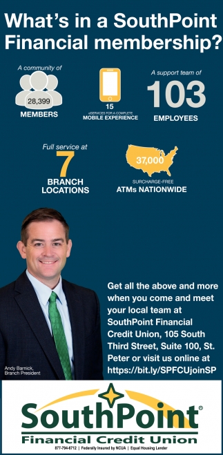 What's In A SouthPoint Financial Membership