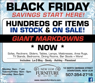 Black Friday Savings Start Here!