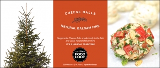 Cheese Balls Natural Balsam Firs