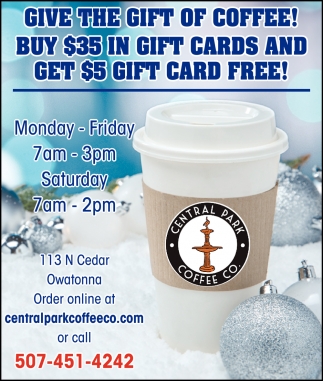 Give The Gift of Coffee!
