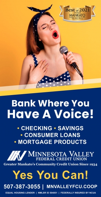 Bank Where You Have A Voice