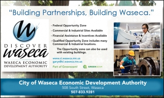 Building Partnerships, Building Waseca.