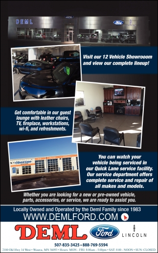 Visit Our 12 Vehicle Showroom and View Our Complete Lineup!