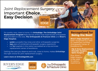 Join Replacement Surgery