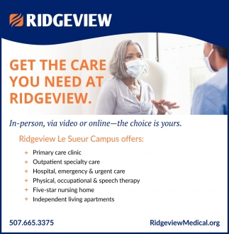 Get The Care You Need at Ridgeview