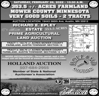 Prime Agricultural Land Auction