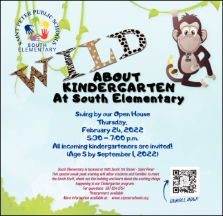 Wild About Kindergarten at South Elementary