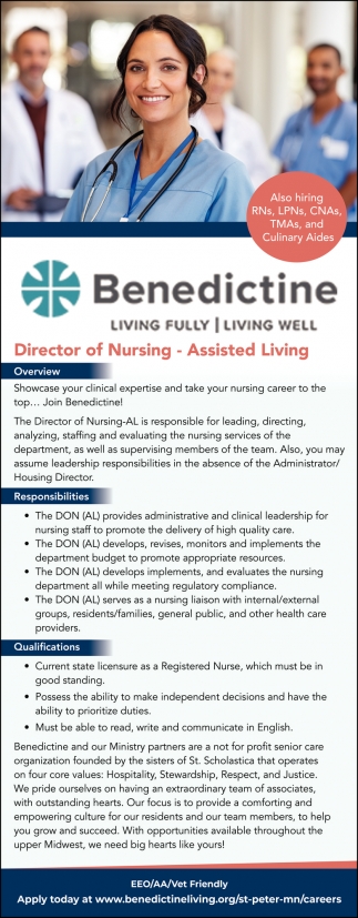 Director of Nursing - Assisted Living