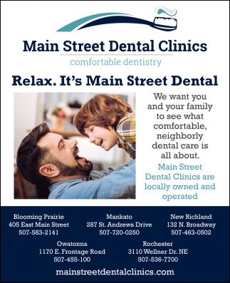 Relax. It's Main Street Dentalk