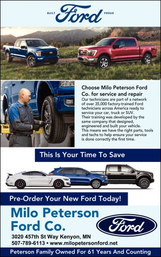 Pre-Order Your New Ford Today!