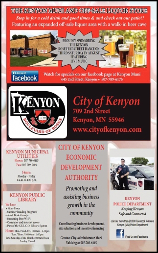 Kenyon Municipal Utilities