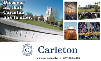 Discover All That Carleton has to Offer