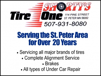 Servicing All Major Brands Of Tires