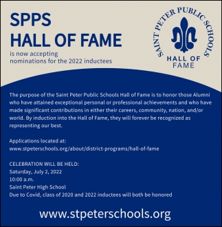 SPPS Hall of Fame
