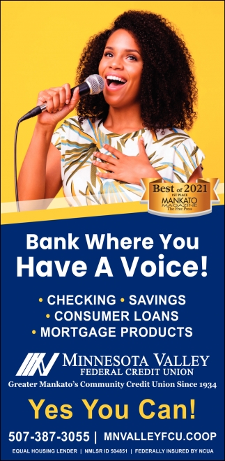 Bank Where You Have a Voice!
