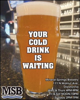 Your Cold Drink is Waiting 