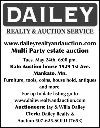 Multi Party Estate Auction