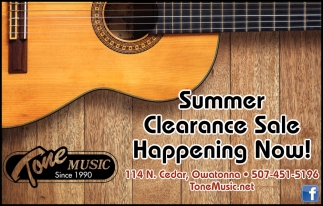 Summer Clearance Sale 