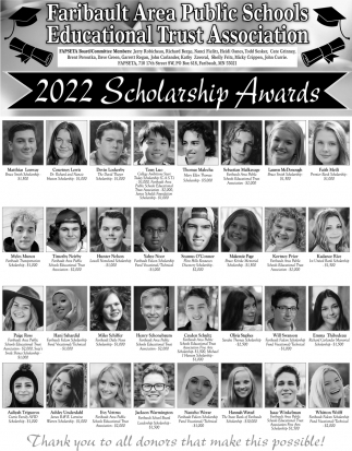 2022 Scholarship Awards