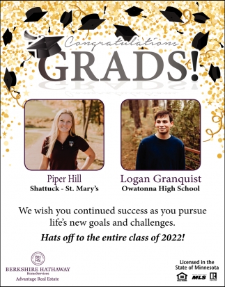 Congratulations Grads