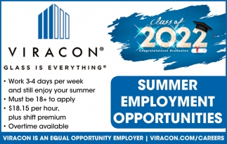 Summer Employment Opportunities
