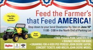 Feed the Farmer's that Feed America!