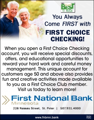 First Choice Checking 