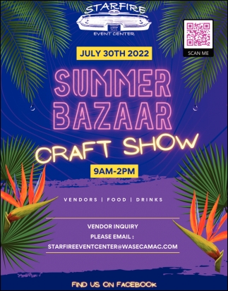 Summer Bazaar Craft Show