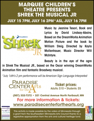 Shrek The Musical Jr