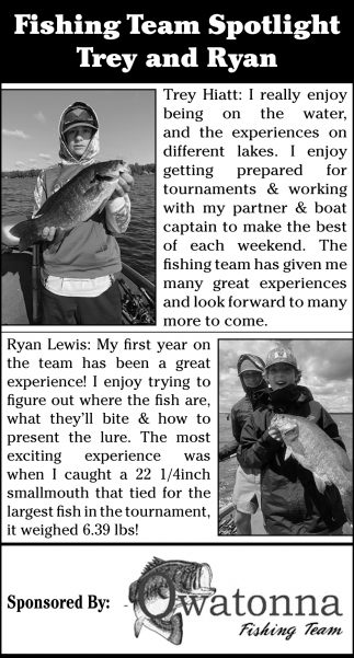 Fishing Team Spotlight