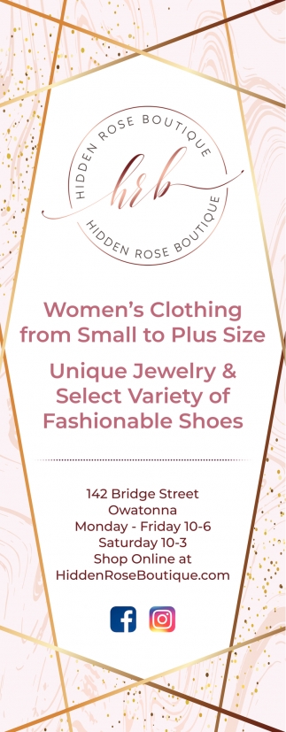 Women's Clothing from Small To Plus Size