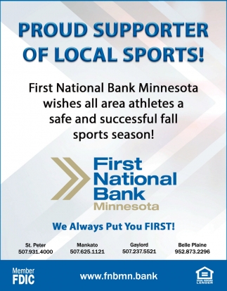 Proud Supporter Of Local Sports