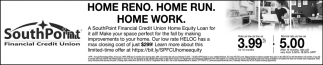 Home Reno. Home Run. Home Work.