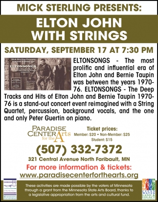 Elton John With Strings