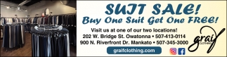 Buy One Suit Get One Free