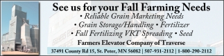 See Us For Your Fall Farming Needs