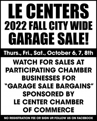 Fall City Wide Garage Sale